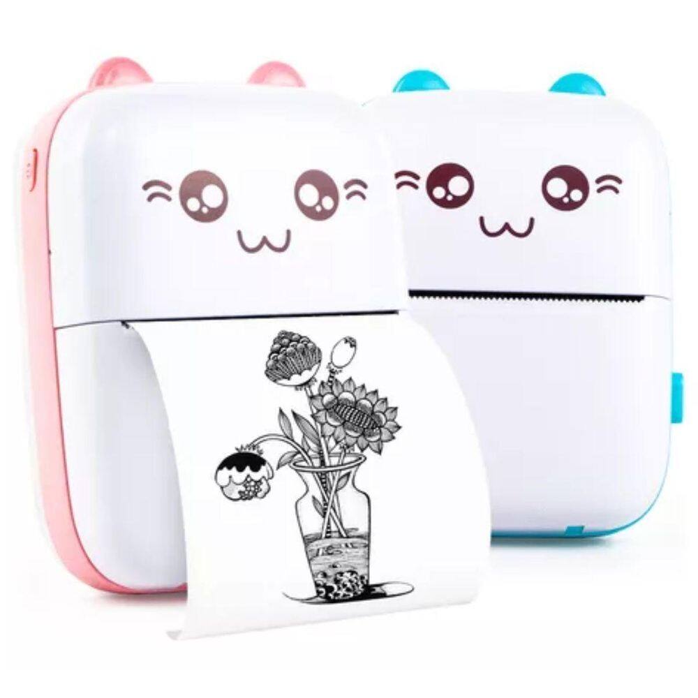 Mini Gatinho Termica Papel Rolos