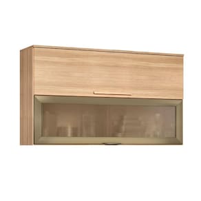 Armário De Cozinha C/ Vidro 2 Portas 1,20m