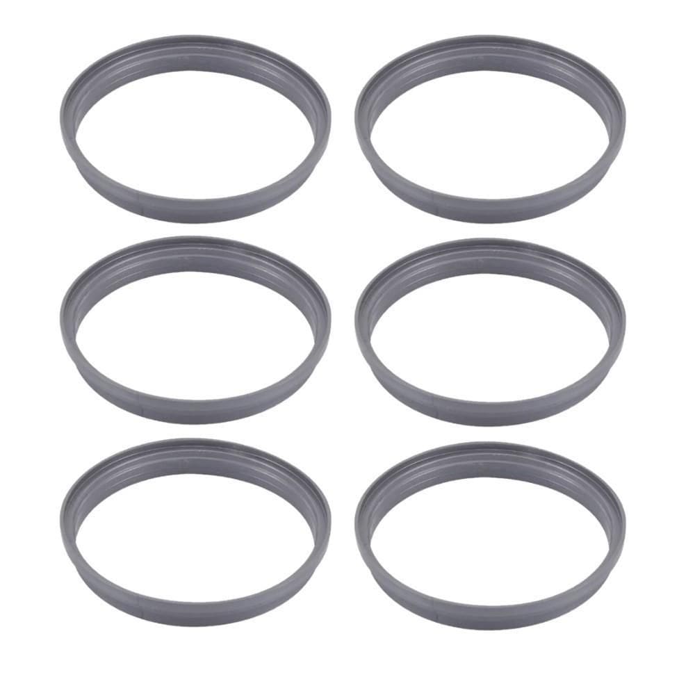 Kit 6 Porta Grelha Ralo Redondo Caxilho Cinza 150Mm Tigre