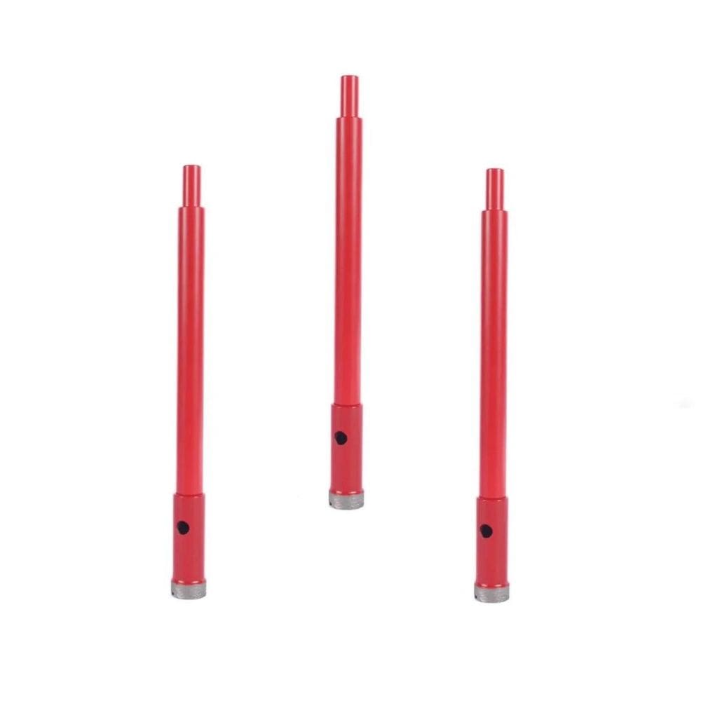 Kit 3 Serra Copo Diamantada Haste Furadeira 19Mm Diametalic