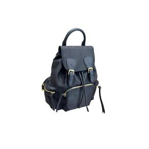 Mochila Feminina Pequena Nylon Anna Preta Jb801