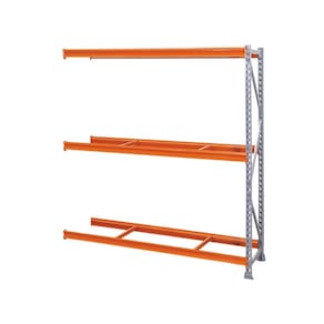 Mini Porta Pallet Continuação 1,8x0,8x2m Estante Para Armazenagem Com 3 Níveis 500kg - Sa Gôndolas