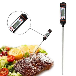 Termômetro Digital Para Carnes No Espeto