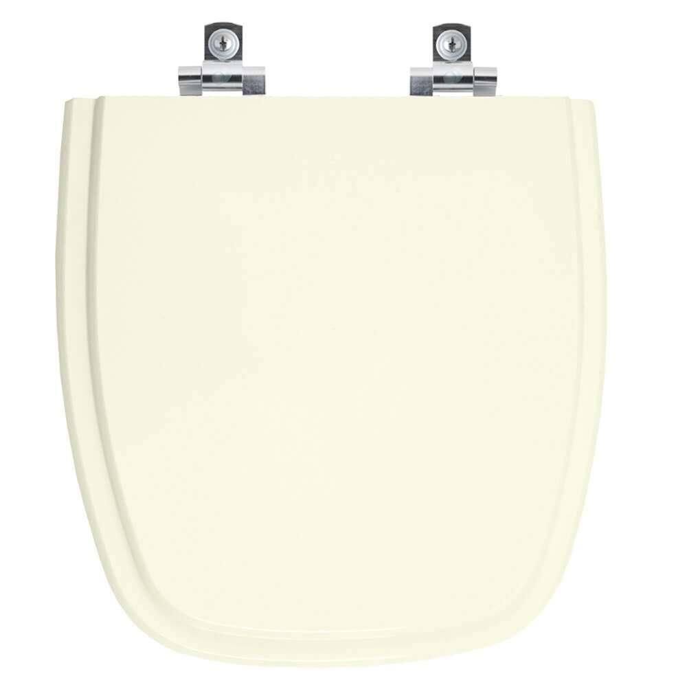Assento Sanitário Soft Close Angra Bege Claro para vaso Logasa