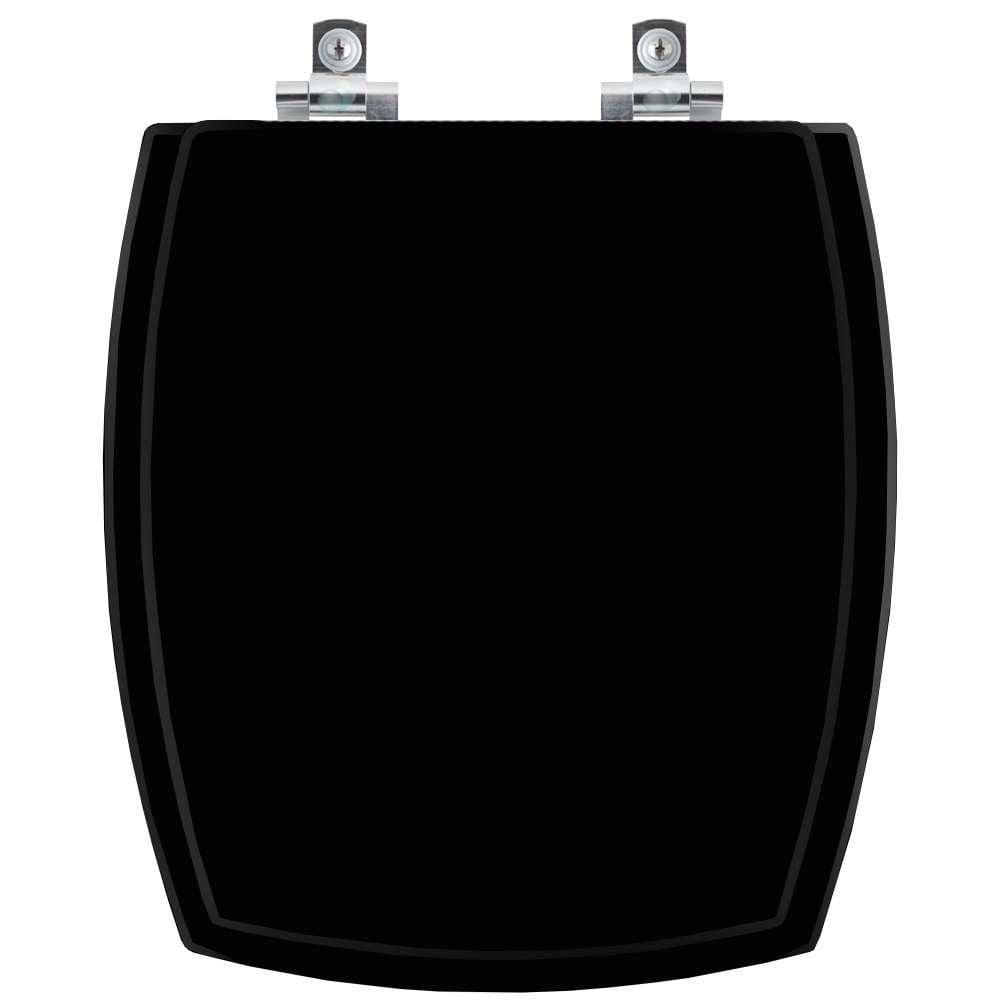 Assento Sanitário Soft Close Anturius Preto para vaso Luzarte
