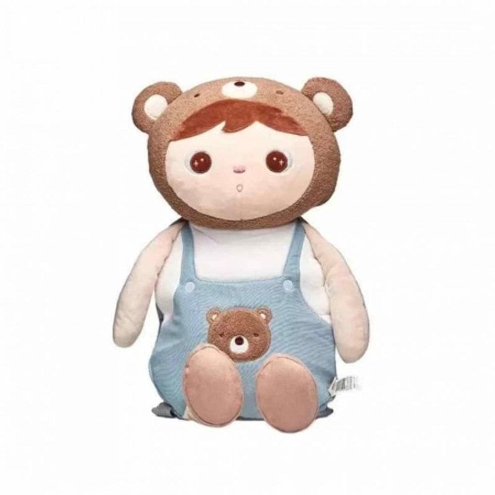 Mochila Infantil Metoo Jimbão Boy Bear Encantadora e Meiga