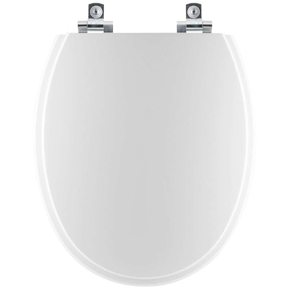 Assento Sanitário Soft Close Praxis Branco para vaso Kza3