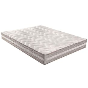 Colchão King Ortopédico D33 / AG 65 Confort Euro Pillow Gray (193x203x26) - Paropas