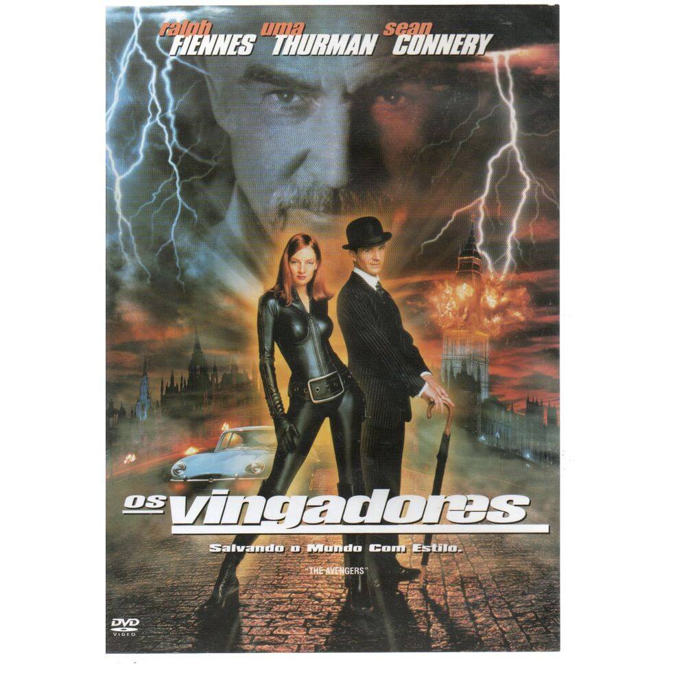 Dvd Os Vingadores - Ralph Fiennes E Uma Thurman