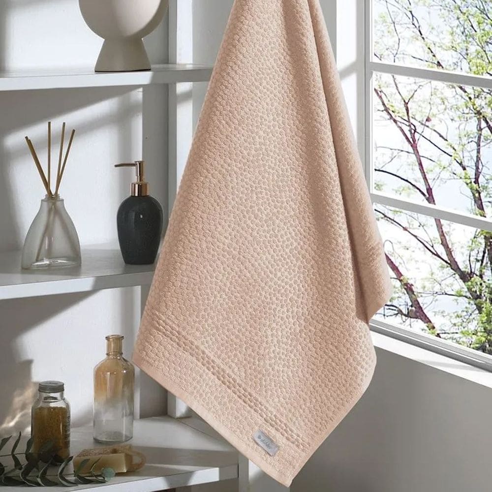 Toalha de Banho Dohler Jacquard Pérola