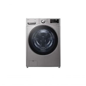 Lava e Seca LG Smart 18kg Inox Look com Inteligência Artificial AIDD™ WD18SV2S6B 127V