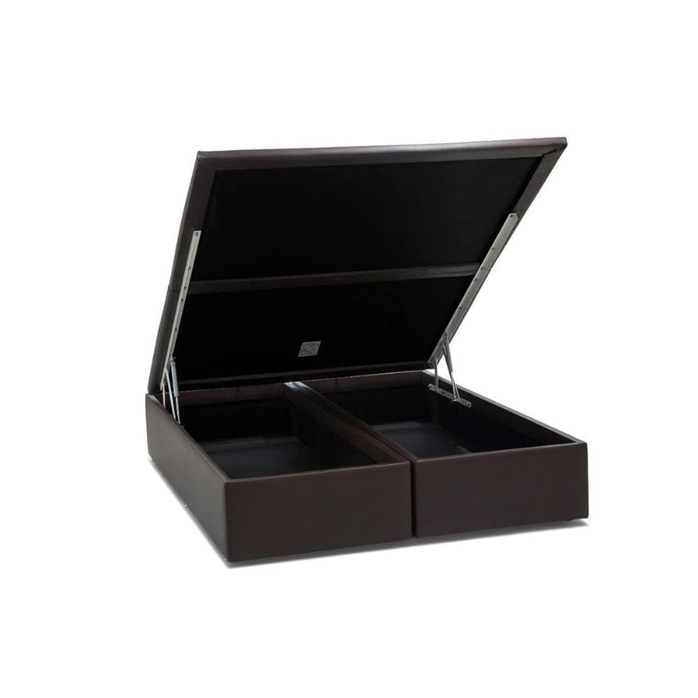 Cama Box Baú Universal King Courano Brown (186x198x35) - Ortobom