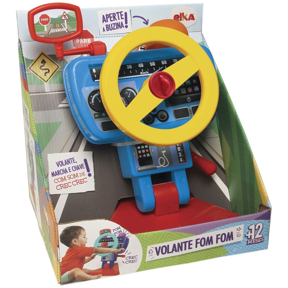Volante Infantil Fom Fom Elka