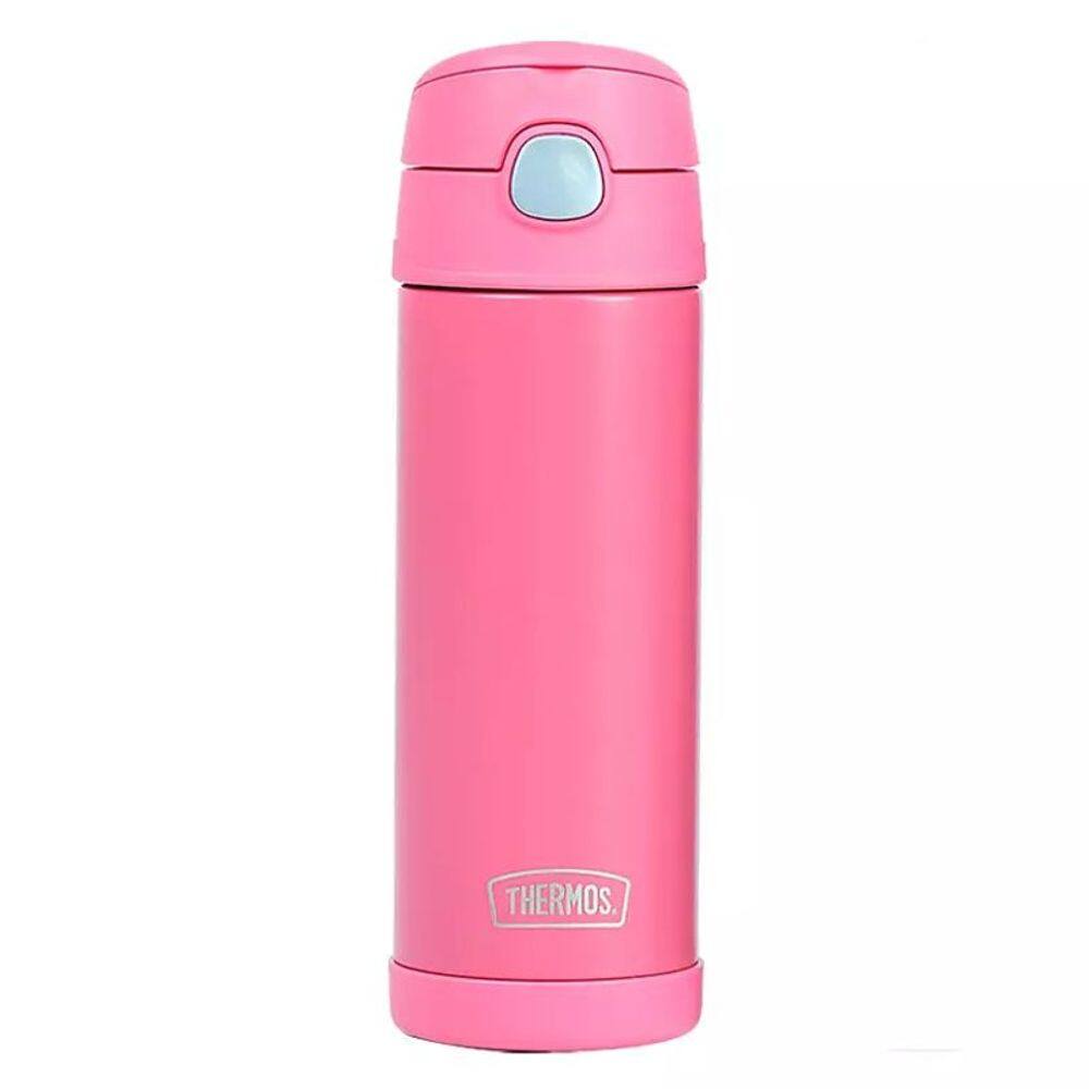 Garrafa Térmica Infantil Adulto com Bico Coral Thermos ® Funtainer 470ml de Alta Qualidade - Thermos