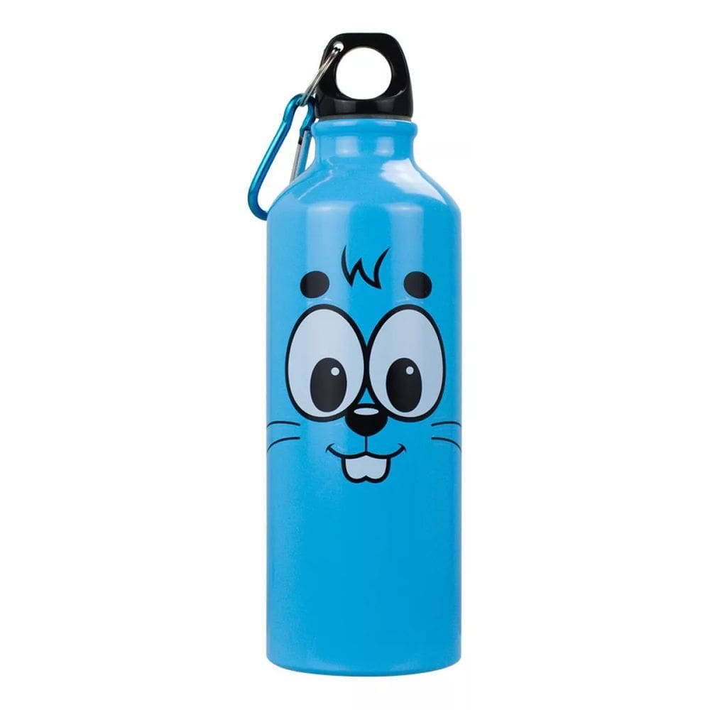 Garrafa Alumínio Azul Sansão 500ml - Turma Da Mônica
