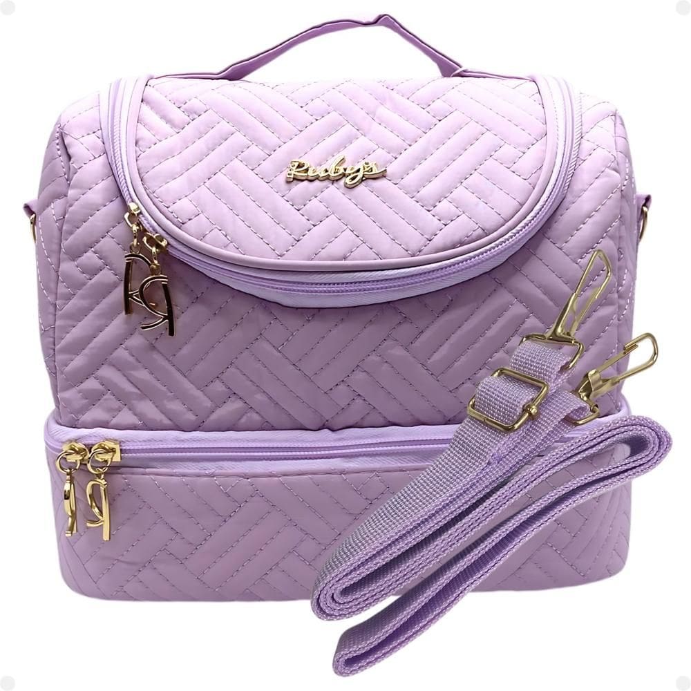 Necessaire Térmica Rubys Com Alça Lilás Necf-138b