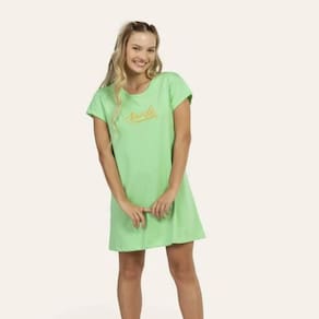 Camisola Lua Encantada Cor Verde Malha Sorte Tamanho P