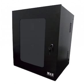 Mini RACK 19" MAX Eletron 12U X 470MM Preto