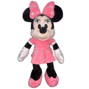 Pelucia - Disney - Minnei Vestido Rosa - Som e Luz MULTIKIDS