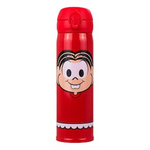 Garrafa Térmica Vermelha Mônica 400ml - Turma Da Mônica