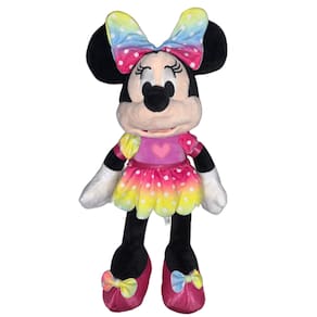 Pelucia - Disney - Minnie Rainbow - Luz e Som MULTIKIDS