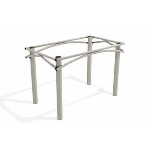 Base de Mesa p/ Cozinha Elba M004 s/ Tampo Níquel - Kappesberg