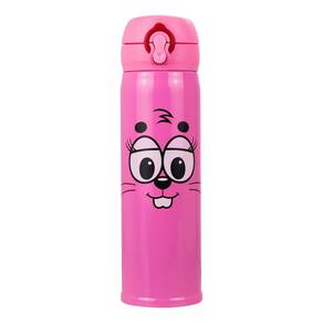 Garrafa Térmica Rosa Dalila 400ml - Turma Da Mônica