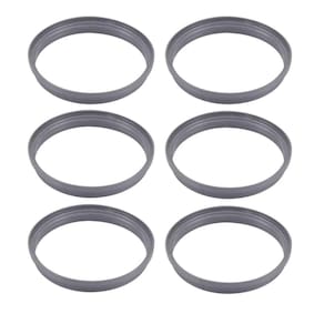 Kit 6 Porta Grelha Ralo Redondo Caxilho Cinza 150Mm Tigre