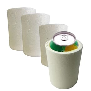 Porta Lata De 350Ml De Isopor Térmica Verão Praia Com 20 Un
