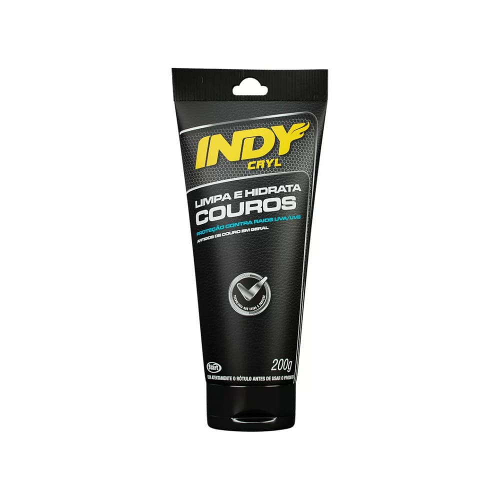 Limpa Couro e Hidrata Indy 200g com Filtro Solar