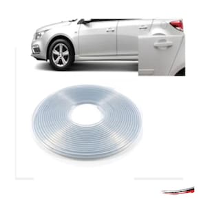 Protetor Borracha De Portas Automotivo Universal 5 M Branca [F103]