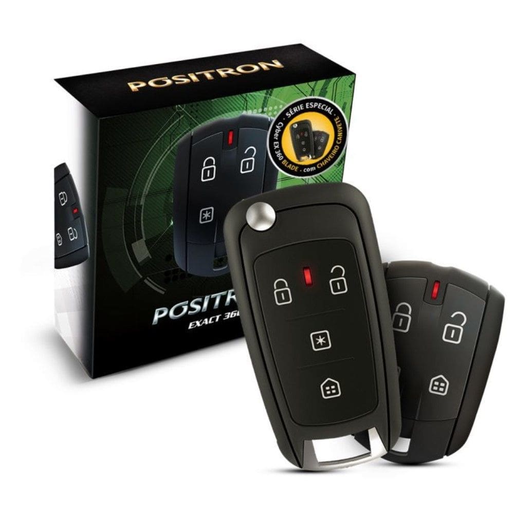 Alarme Positron Cyber Exact Ex360 Blade Chave Px80