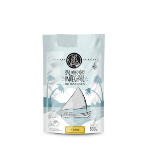 Sal Marinho BR Spices Integral De Mossoró Fino Pouch 500G