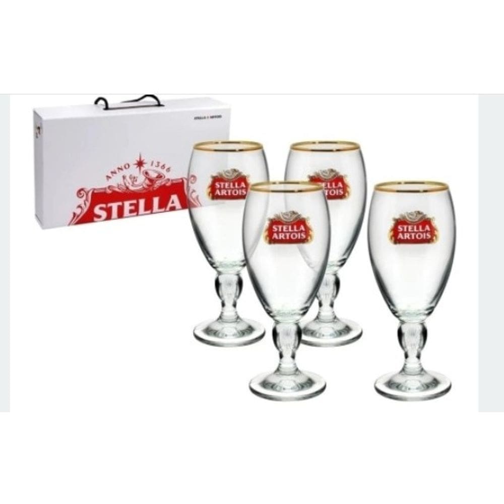 Conjunto 4 Taças Stella Artois 250Ml