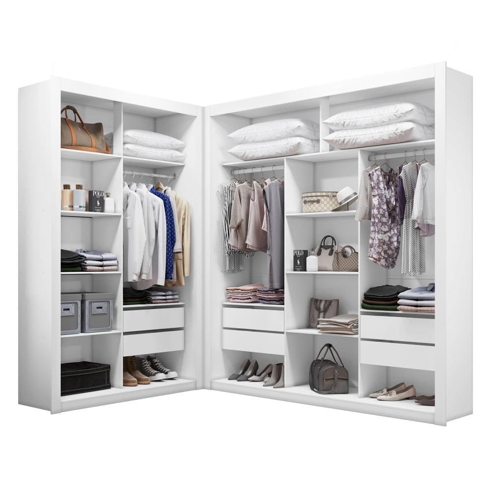 Closet Modulado 6 gavetas Amoudi Móveis