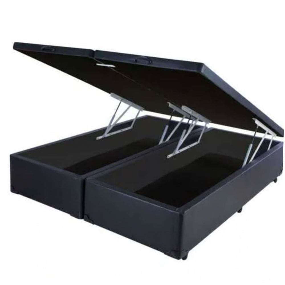 Cama Box Baú King Size com 48cm de altura - Reforçado / Blindado