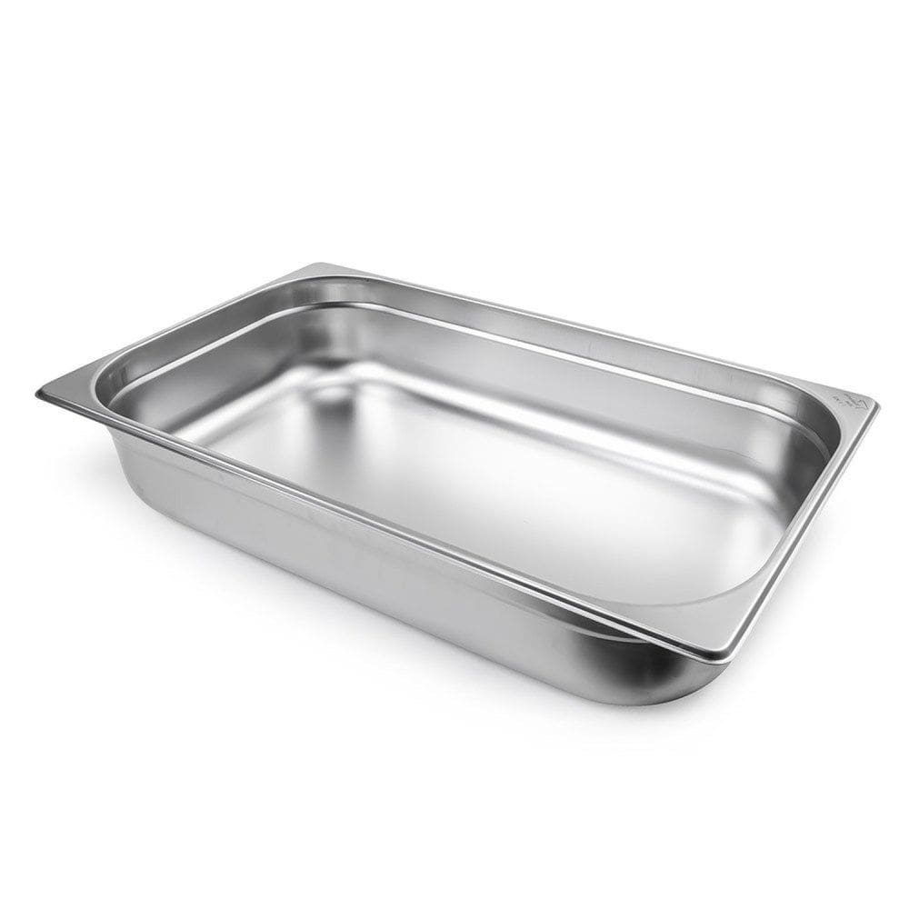 Cuba Inox 1/1 Aço Inoxidável 100mm Gourmet Mix Prata