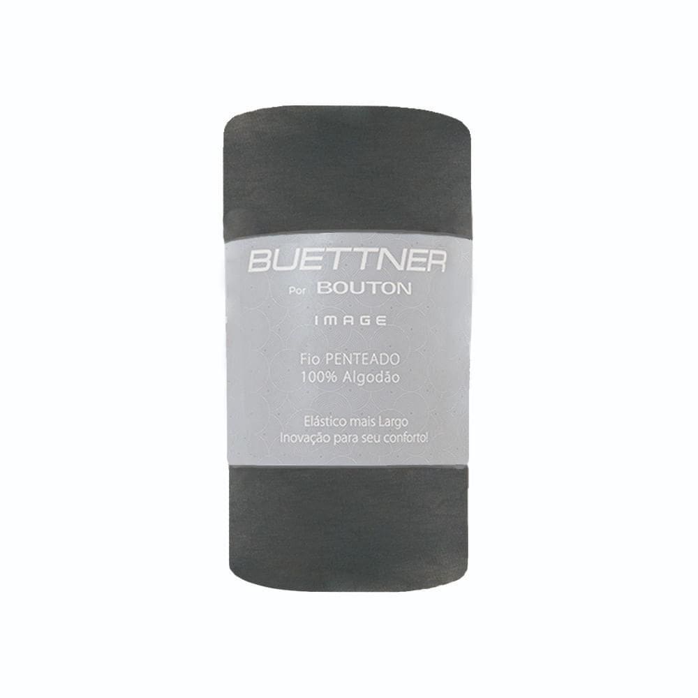 Lençol Avulso Solteiro Buettner Malha Preto