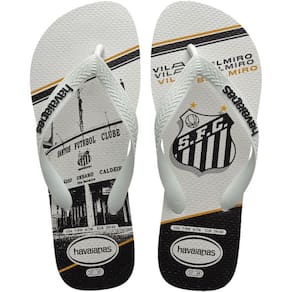 Chinelo Dedo Masculino Casual Dia a Dia Torcedor Havaianas Top Times Santos
