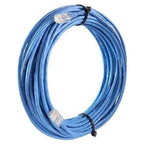 Cabo De Rede Cat 5e Mpt Interno 30 Metros U/utp 4p X 24awg | Azul Com Conectores