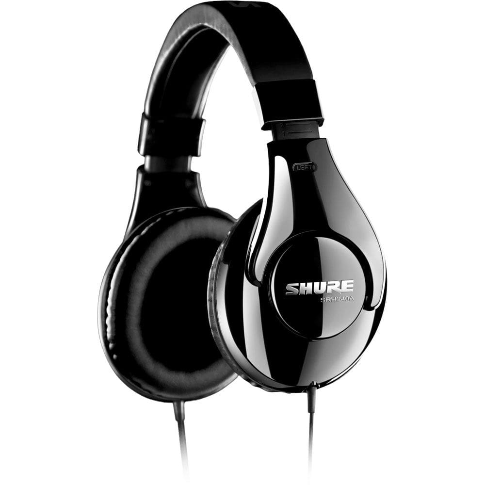 Fone de Ouvido Over-ear Shure SRH240A Preto