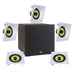 Kit 5.1 JBL 3 cxs CI PLUS 6SA + 2 CI PLUS 6S + Sub 200P