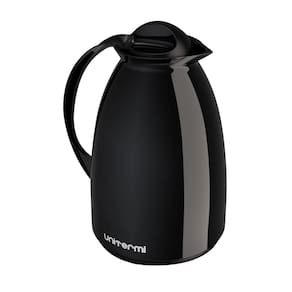 Garrafa Térmica De Mesa Florença 650ml Preta Café Leite Chá
