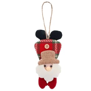 Enfeite Árvore Natal Pendente Papai Noel 1 Peça 19,5cm