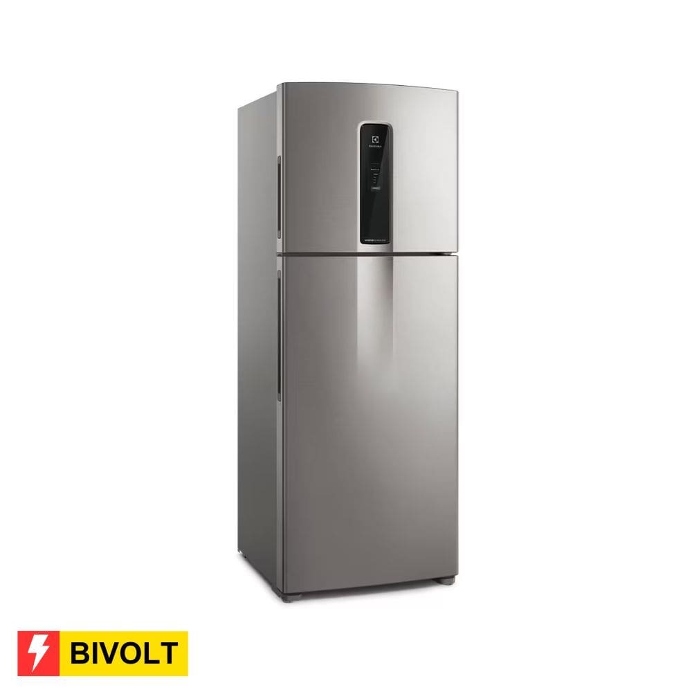 REEMBALADO: Geladeira Electrolux Frost Free Inverter 480L IT70S Duplex Inox Look - Bivolt