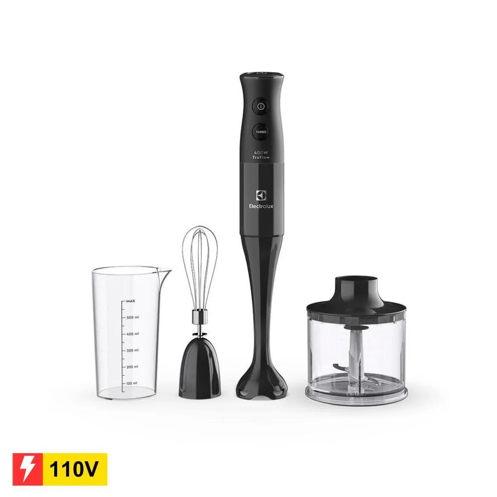 REEMBALADO: Mixer 400W Electrolux 3 em 1 EIB10 Preto - 110V
