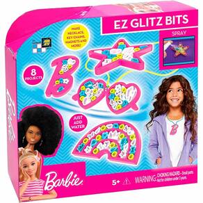 Kit Miçangas Infantil - EZ Glitz Bids Barbie - Fun Divirta-se