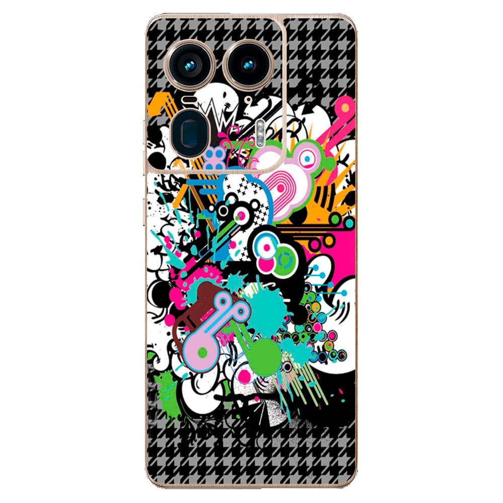 Capa Adesivo Skin022 Verso Para Motorola Edge 50 Ultra