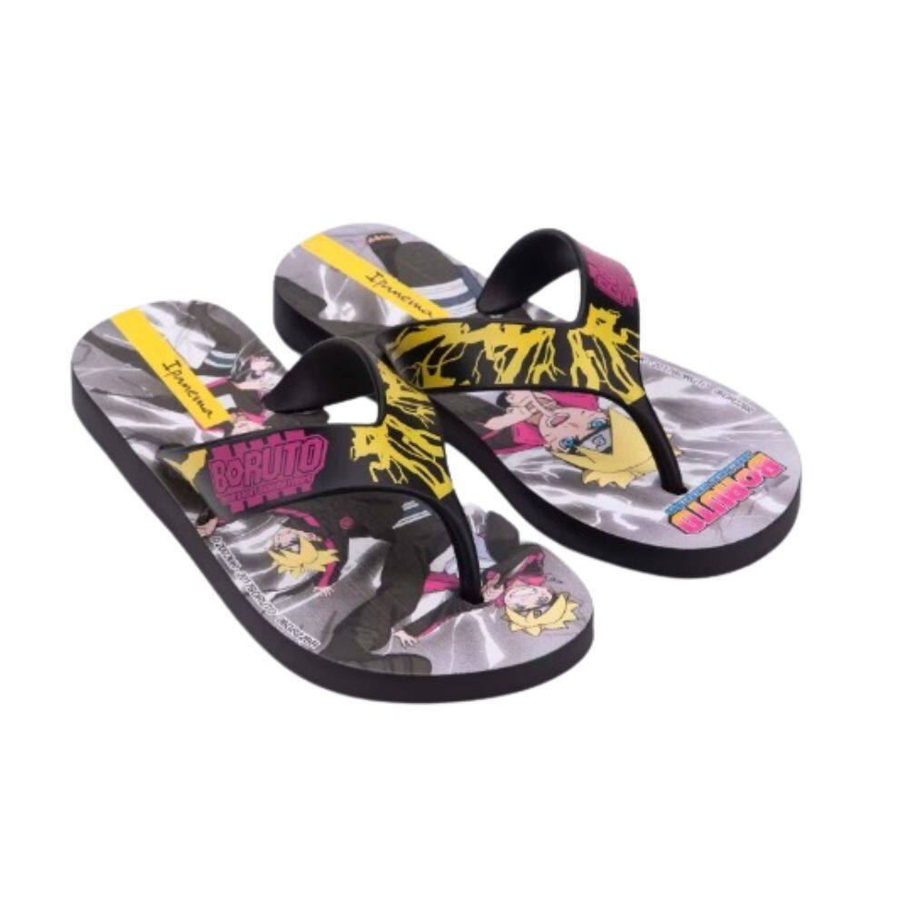 Chinelo Infantil Ipanema 26789 Boruto Preto
