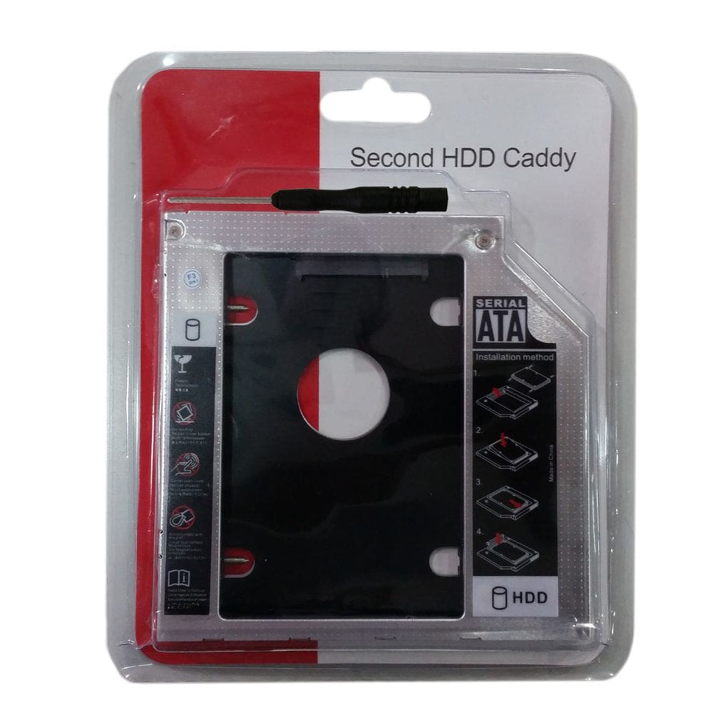 Adaptador Suporte Caddy 9,5 Segundo Hd Para Dell 14 5458 5000 7000 Series caddy9,5